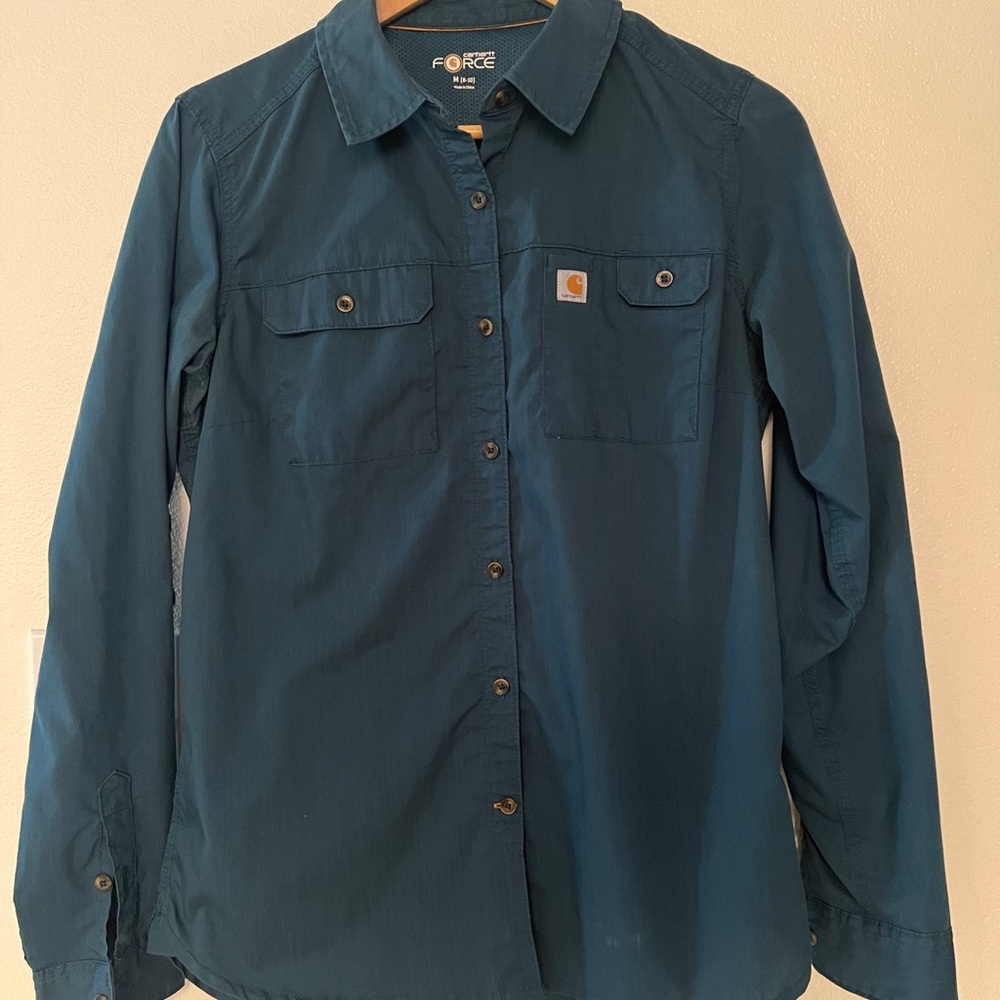 Carhartt Blue Work Shirt